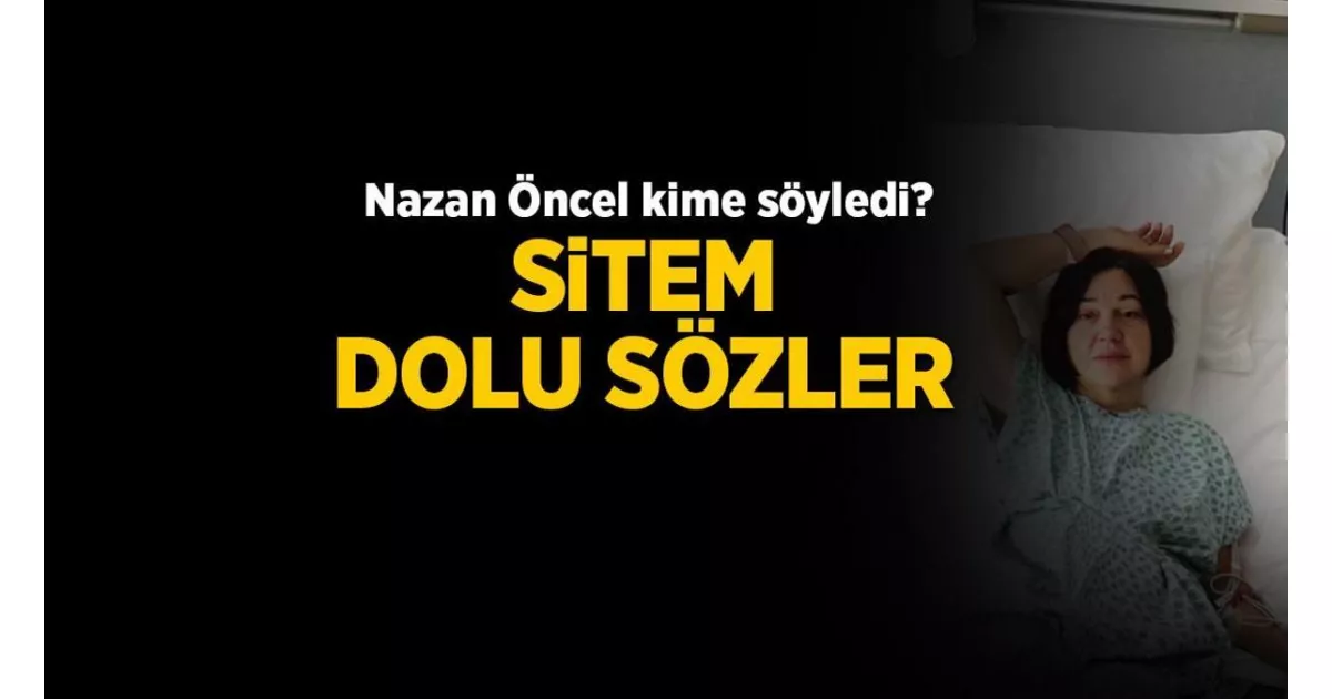 5 gün arayla hastaneden iki fotoğraf paylaşıldı. Nazan Öncel, hayata karşı sitem dolu sözler söyledi: “Bir gol daha attık.”