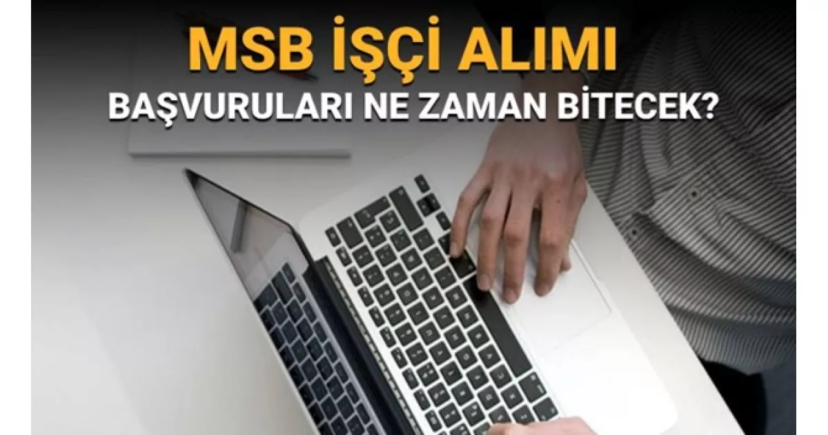 İŞKUR MSB işçi alımı başvuruları başladı. Başvuru için İŞKUR üzerinden kayıt ve şartları kontrol edin.