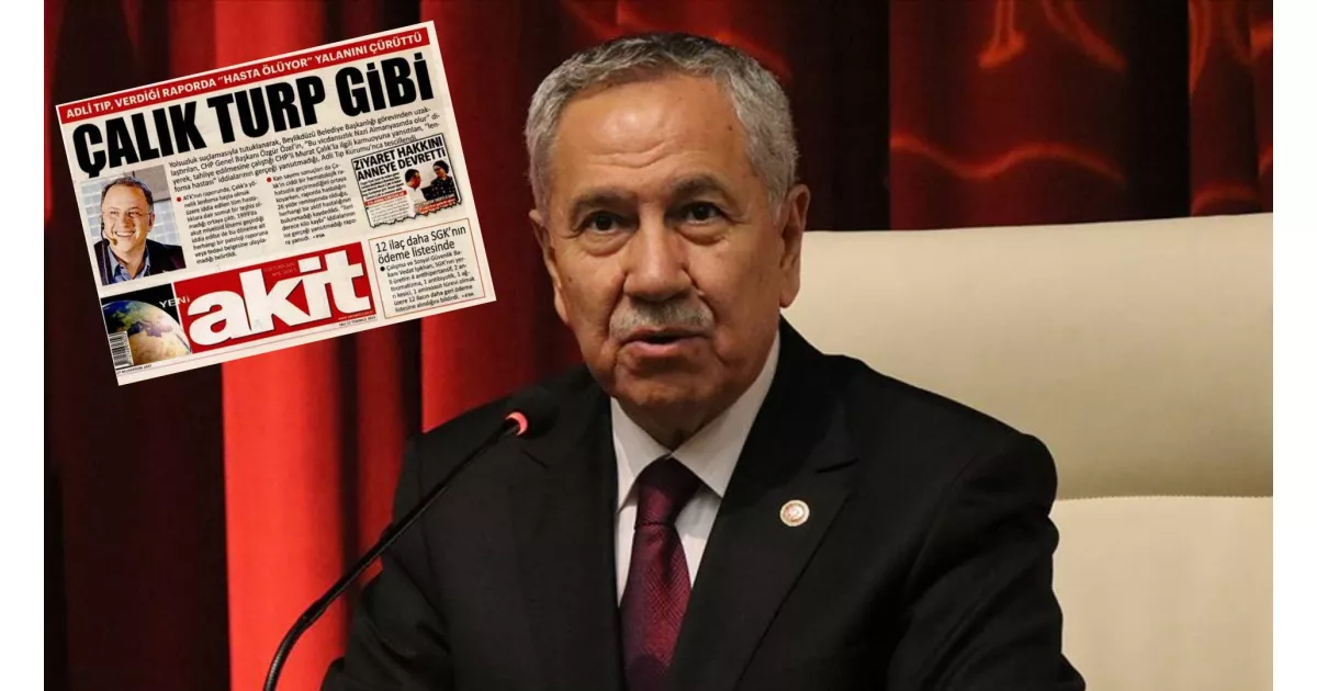 Bülent Arınç ile Yeni Akit arasında Murat Çalık tartışması yaşandı; gazete ahlâktan ve edepten yoksun olarak eleştirildi.