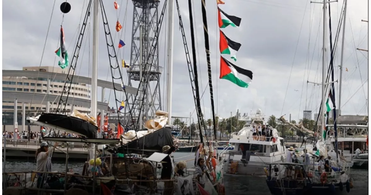 70 yelkenli gemiden oluşan uluslararası filo Gazze’ye insani yardım için yola çıktı. Konvoyda 4 Türk milletvekili yer aldı.