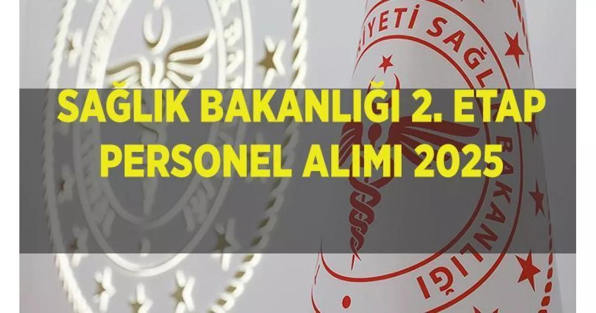Sağlık Bakanlığı 2025/5 KPSS personel alımı kılavuzu yayımlandı. 18 bin personel için başvurular başladı. Kadro dağılımı açıklandı.