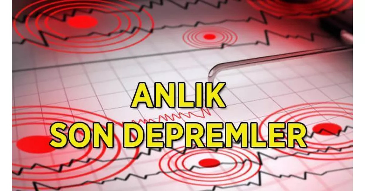 Az önce deprem oldu mu? AFAD ve Kandilli Rasathanesi son dakika bilgileri güncel. 20 Kasım 2025 Perşembe Türkiye’deki son depremler listesi burada.