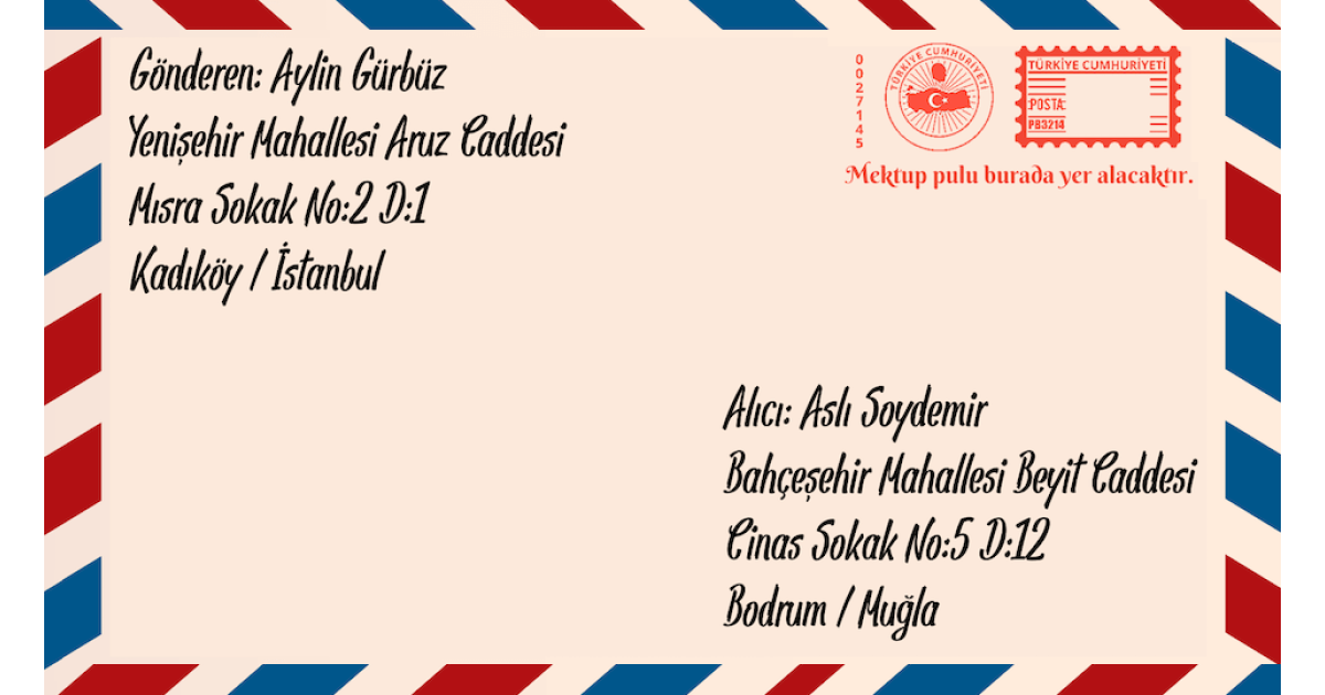 Mektup nasıl yazılır? İşte mektup yazmanın kuralları ve mektup örnekleri...