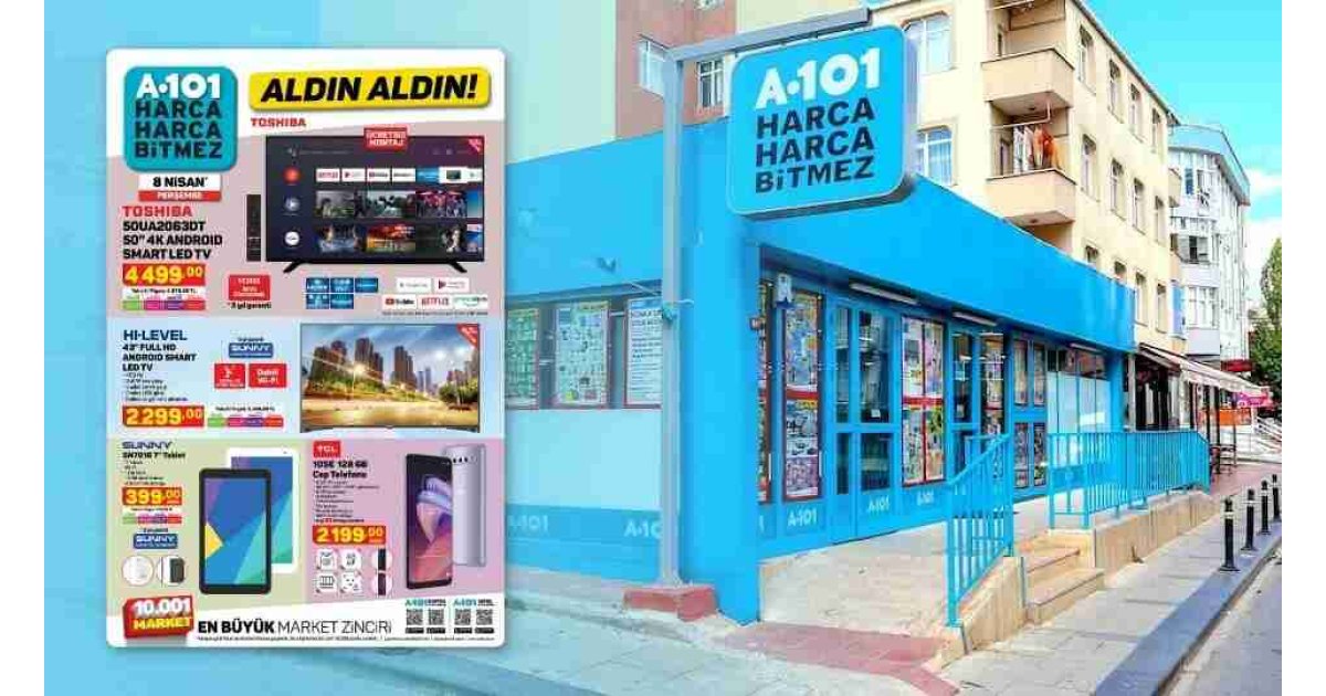 A101, 8 Nisan 2021 aktüel indirimli ürünler kataloğunda neler var?