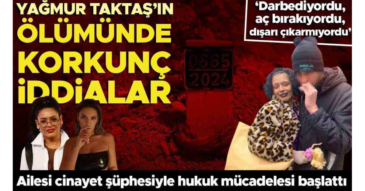 Fenomen Yağmur Taktaş, ABD'de hayatını kaybetmişti! Cinayet şüphesiyle hukuk mücadelesi başlatan aileden korkunç iddialar 