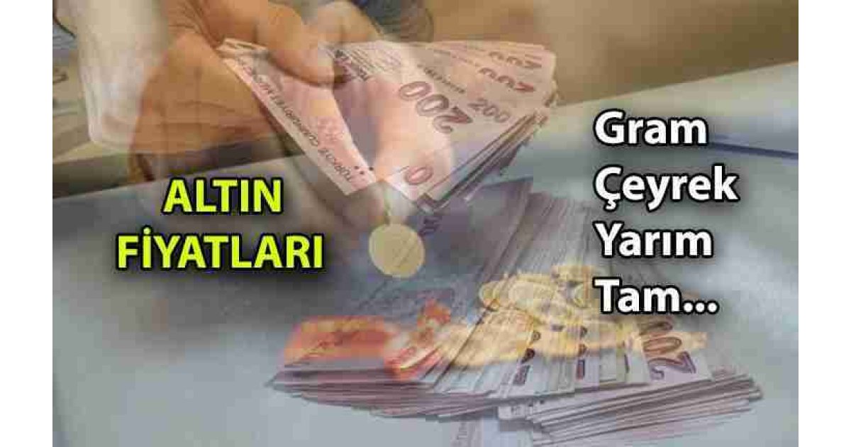 GRAM ALTIN FİYATI ŞU AN KAÇ TL? ✅ 29 Nisan 2024 Haftanın ilk gününde altın fiyatları bugün ne kadar? İşte Gram altın, çeyrek altın, yarım altın, tam altın fiyatları 