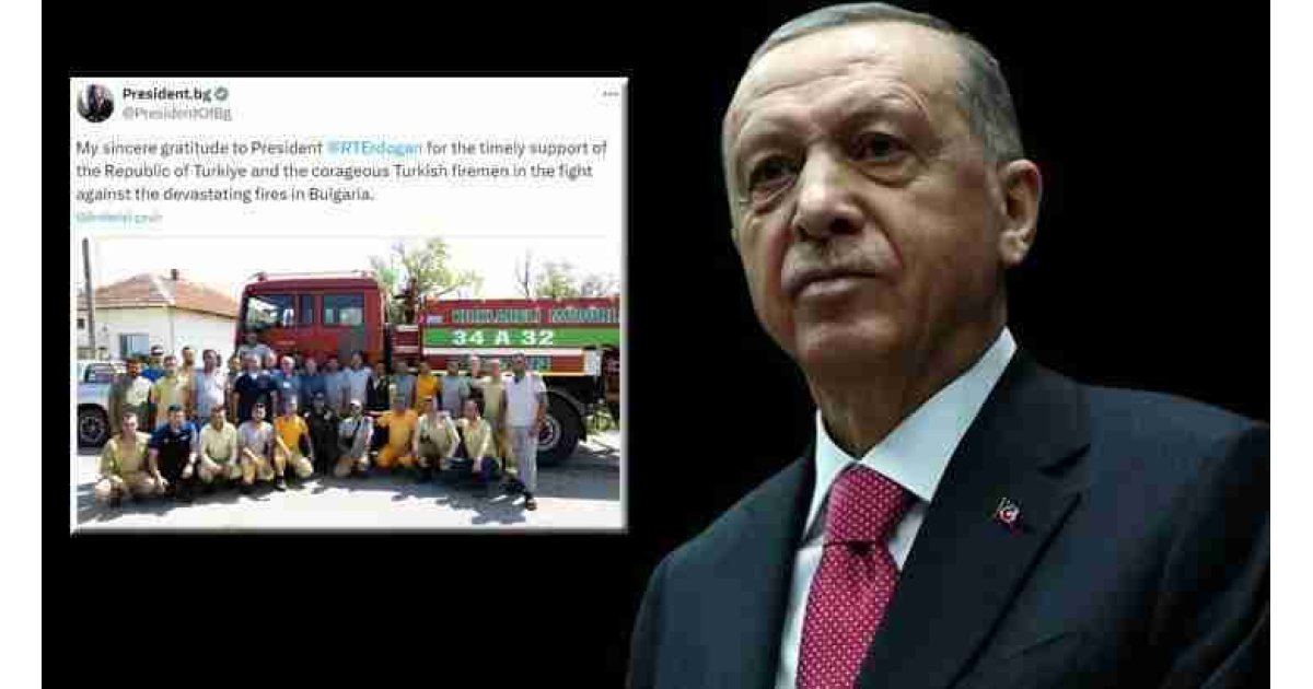 Bulgaristan'ın teşekkürüne Cumhurbaşkanı Erdoğan'dan dayanışma vurgulu yanıt 