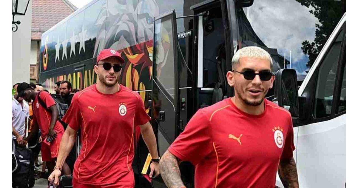 Galatasaray kafilesi Avusturya 'ya geldi! 