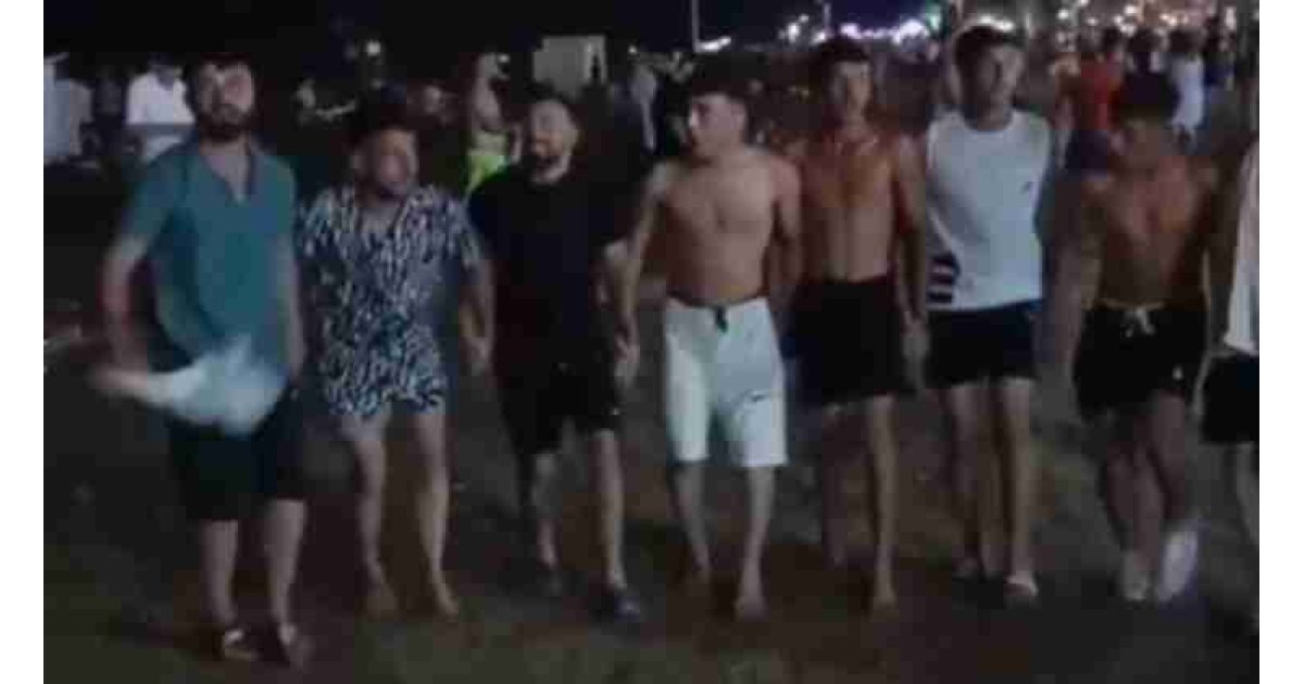 Sahilde 'Öcalan' sloganıyla halay çeken 9 kişi adliyeye sevk edildi 