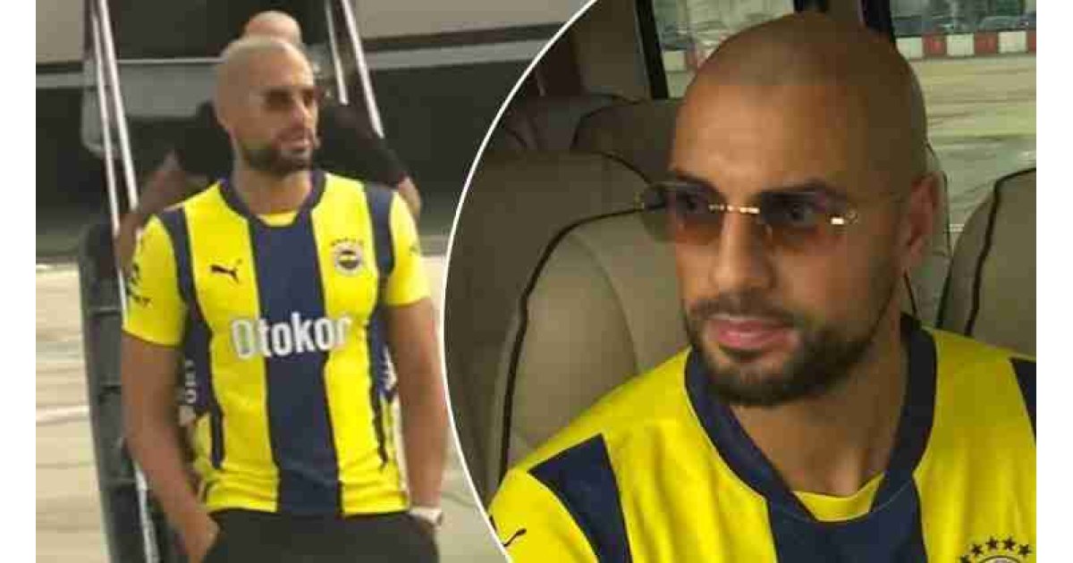 Fenerbahçe, Sofyan Amrabat'ı resmen açıkladı! İstanbul'a geldi