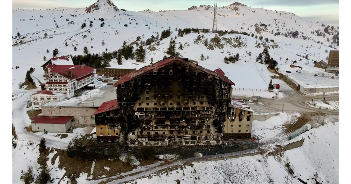 Kartalkaya'daki otel yangınına ilişkin soruşturmada 2 şüpheli gözaltına alındı