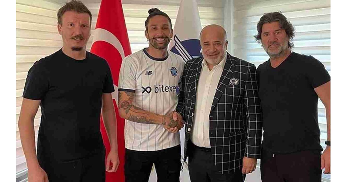 Lucas Castro resmen Adana Demirspor'da...