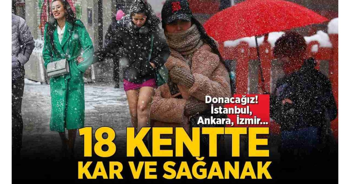 Meteoroloji'den uyarı! Sağanak ve kar yağışı mı gelecek? 