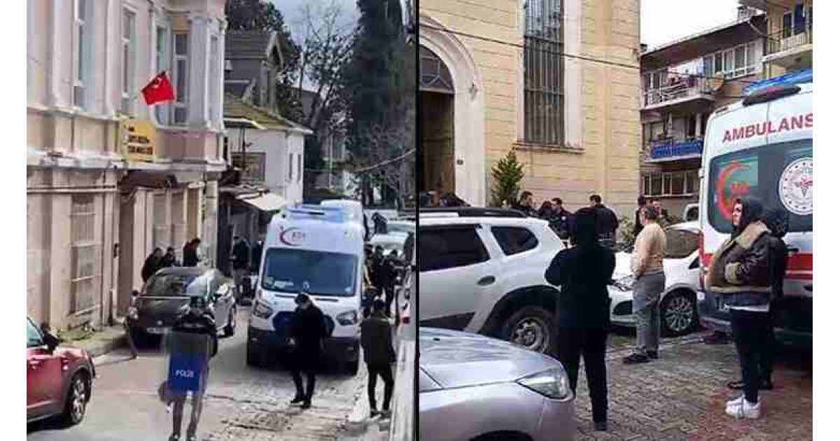 Sarıyer'de Santa Maria Kilisesi'nde silahlı saldırı: 1 ölü 