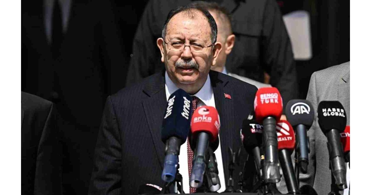 YSK Başkanı Ahmet Yener'den 'iftar' açıklaması