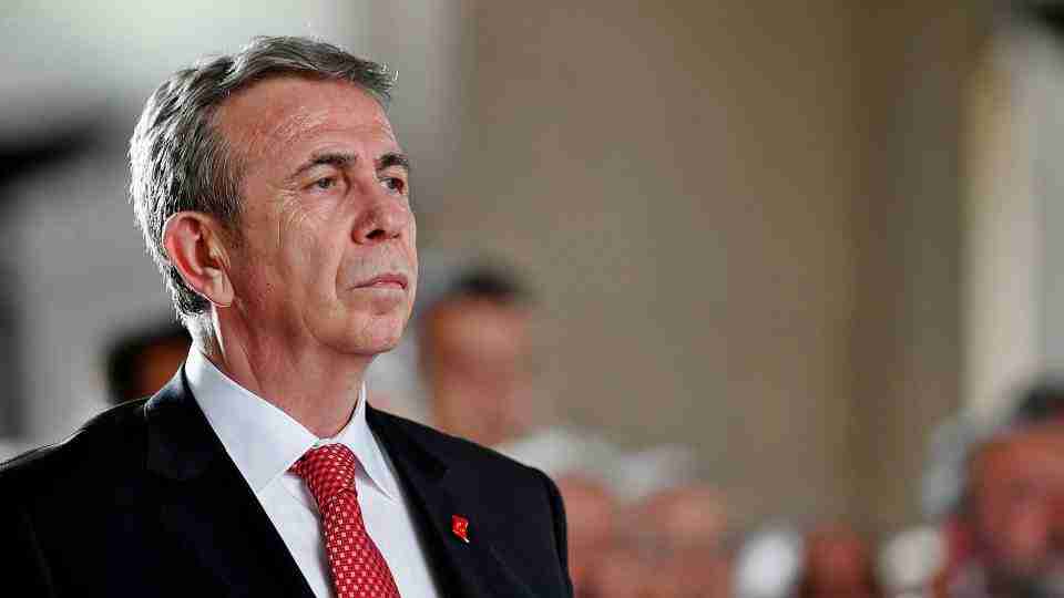 Mansur Yavaş'tan 'Turgut Altınok' göndermeli seçim bürosu açılışı 