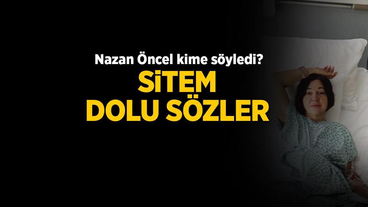 5 gün arayla hastaneden iki fotoğraf paylaşıldı. Nazan Öncel, hayata karşı sitem dolu sözler söyledi: “Bir gol daha attık.”