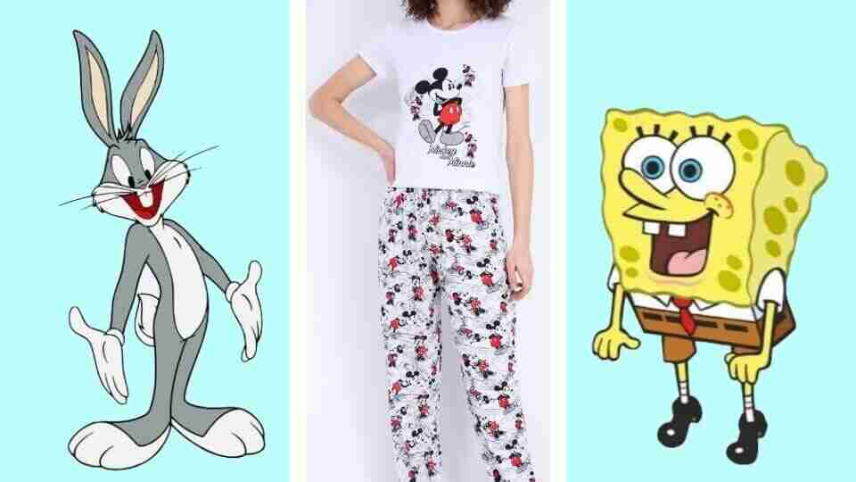 Pijamasını bulsam kesin alırım diyeceğiniz 10 çizgi film karakteri