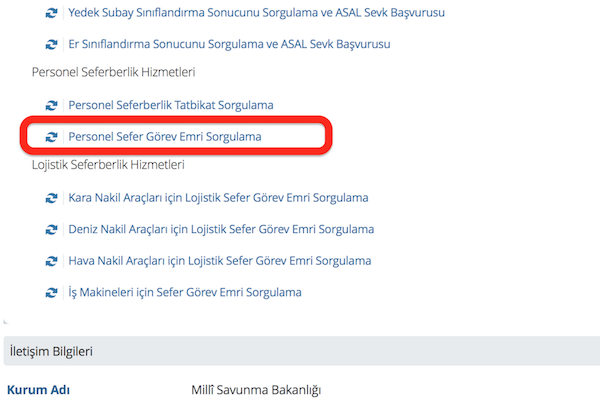 E Devlet Sefer Görev Emri Nedir? Seferberlik Yaş Sınırı Nasıl Sorgulanır?