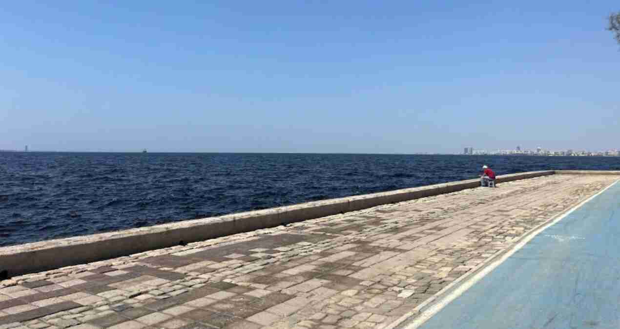 Yasak nedeniyle sahil boş kaldı