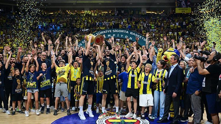 Fenerbahçe Beko, Basketbol Süper Ligi'nde şampiyon oldu! Beşiktaş Fibabanka ile oynanan final serisinin 5. maçında Fenerbahçe, rakibini 84-68 mağlup ederek seriyi 4-1 kazandı.