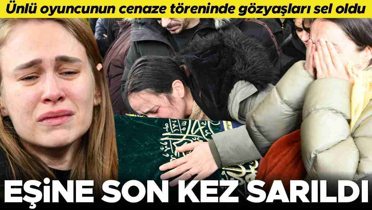 Efe Deprem son yolculuğuna uğurlandı... Eşi Burcu Deprem ayakta durmakta zorlandı 