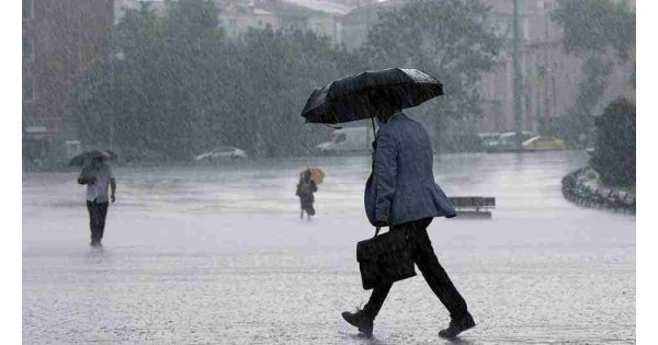 Meteoroloji'den kuvvetli yağış uyarısı Meteoroloji'den kuvvetli yağış uyarısı