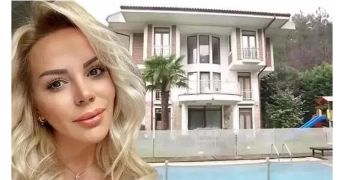 Ünlü şarkıcının 4 katlı lüks villası, 5 odalı şık iç tasarımıyla göz kamaştırıyor.