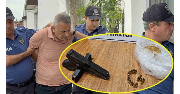 Dur ihtarına uymadı polise silah çekti: Belediye müdürünün aracından neler çıktı neler 