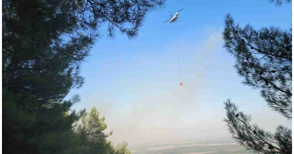 Hatay'da dün başlayan yangın kontrol altına alındı