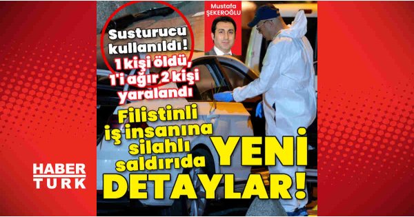 Susturucu kullanıldı! İstanbul'da Filistinli iş insanına silahlı saldırı! Susturucu kullanıldı! İstanbul'da Filistinli iş insanına silahlı saldırı!