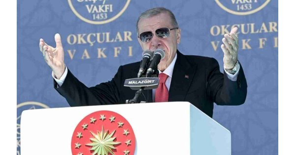 Erdoğan'dan Malazgirt Zaferi'nin yıldönümünde AKP propagandası: '2071' vurgusu yaptı Erdoğan'dan Malazgirt Zaferi'nin yıldönümünde AKP propagandası: '2071' vurgusu yaptı