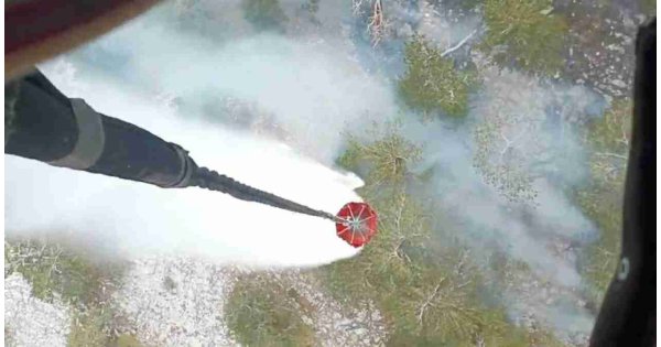 Kazdağları'nda orman yangını: Müdahale ediliyor