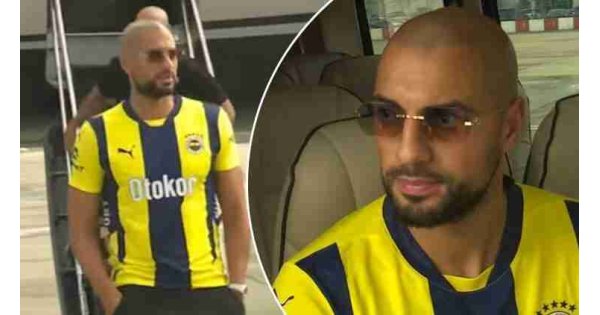 Fenerbahçe, Sofyan Amrabat'ı resmen açıkladı! İstanbul'a geldi