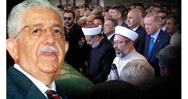 Saadet Partisi Kurucu Genel Başkanı Recai Kutan'a veda Saadet Partisi Kurucu Genel Başkanı Recai Kutan'a veda
