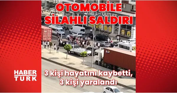 Silahlı otomobil saldırısı sonucu 3 kişi öldü, 3 kişi yaralandı.
Silahlı otomobil saldırısı sonucu 3 kişi öldü, 3 kişi yaralandı.