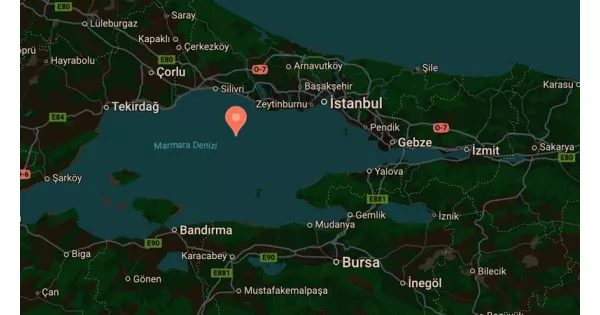 İstanbul'da 3.5 büyüklüğünde bir deprem meydana geldi.
