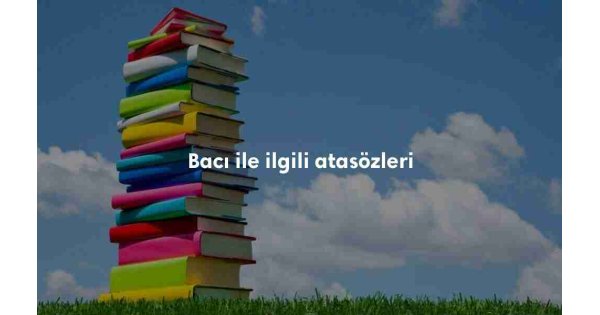 Bacı ne demek? Anlamı nedir?