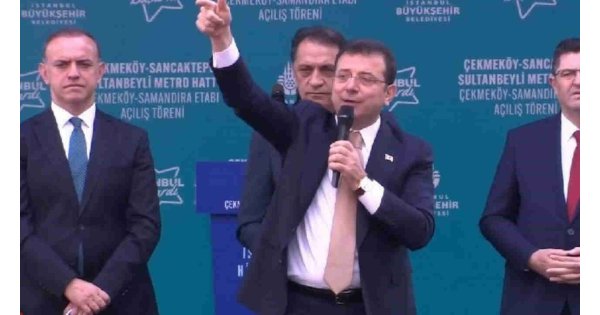 İmamoğlu'ndan kendisine Kuran gösteren kişiye yanıt: Allah ıslah etsin 