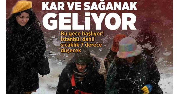 SON DAKİKA hava durumu: Kar İstanbul'un kapısına dayanıyor! Sıcaklıklar 7 derece birden düşüyor SON DAKİKA hava durumu: Kar İstanbul'un kapısına dayanıyor! Sıcaklıklar 7 derece birden düşüyor