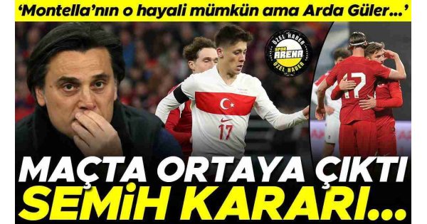 Arda Güler ve Semih Kılıçsoy uyarısı! Macaristan maçı sonrası seslendi: Montella'nın o hayali için... Arda Güler ve Semih Kılıçsoy uyarısı! Macaristan maçı sonrası seslendi: Montella'nın o hayali için...
