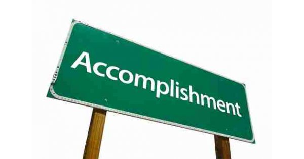 Accomplishment ne demek Türkçesi nedir - İngilizce çeviri
