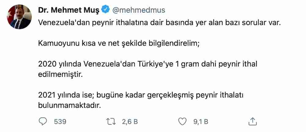 Venezuela peynir
