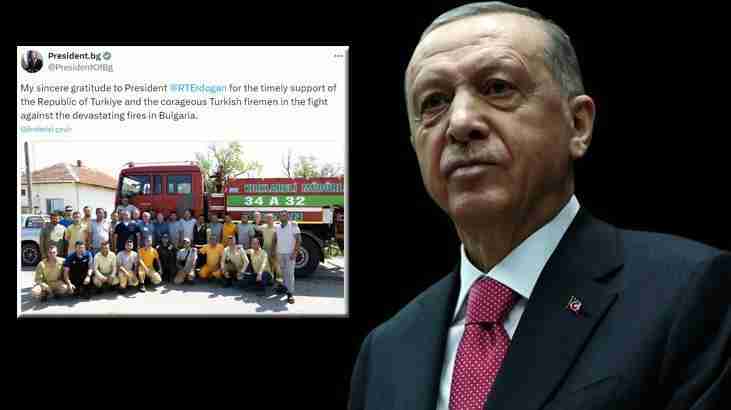 Bulgaristan'ın teşekkürüne Cumhurbaşkanı Erdoğan'dan dayanışma vurgulu yanıt