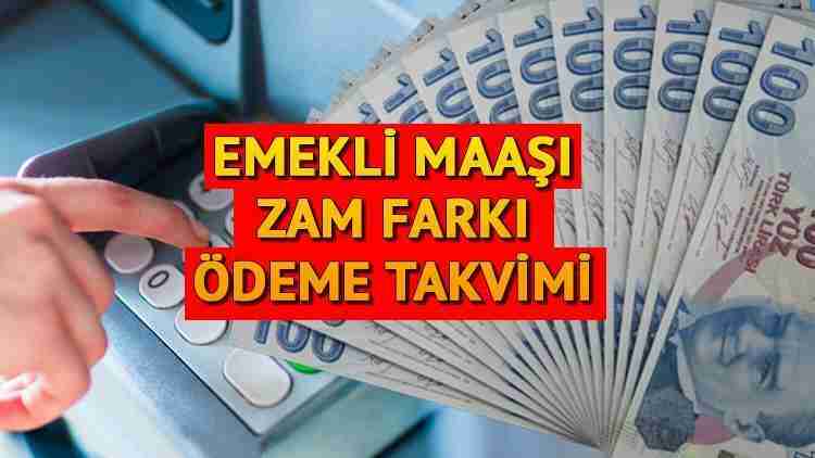 SGK EMEKLİ MAAŞI ZAM FARKI ÖDEME TARİHLERİ TEMMUZ 2024 || SSK, Bağkur, Emekli Sandığı maaş farkları yattı mı, ne zaman yatacak? SGK'dan memur emeklisi için açıklama geldi! 