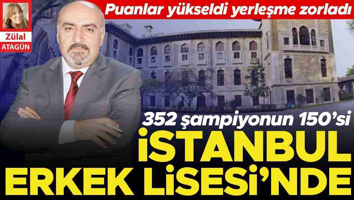 352 şampiyonun 150’si İstanbul Erkek Lisesi’nde 