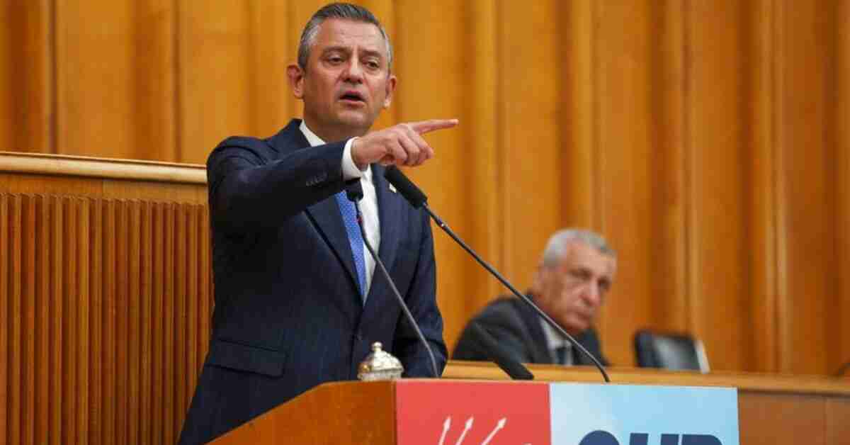 CHP lideri Özgür Özel TBMM'de konuşuyor 
