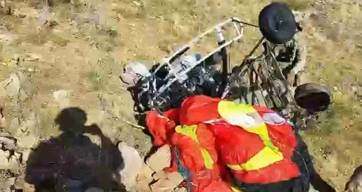 Paramotorlu teröristler öldürüldü
