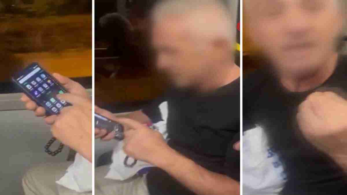 Ataşehir'de otobüste fotoğraf çekerken suçüstü yakalandı! Savunması tepki çekti 