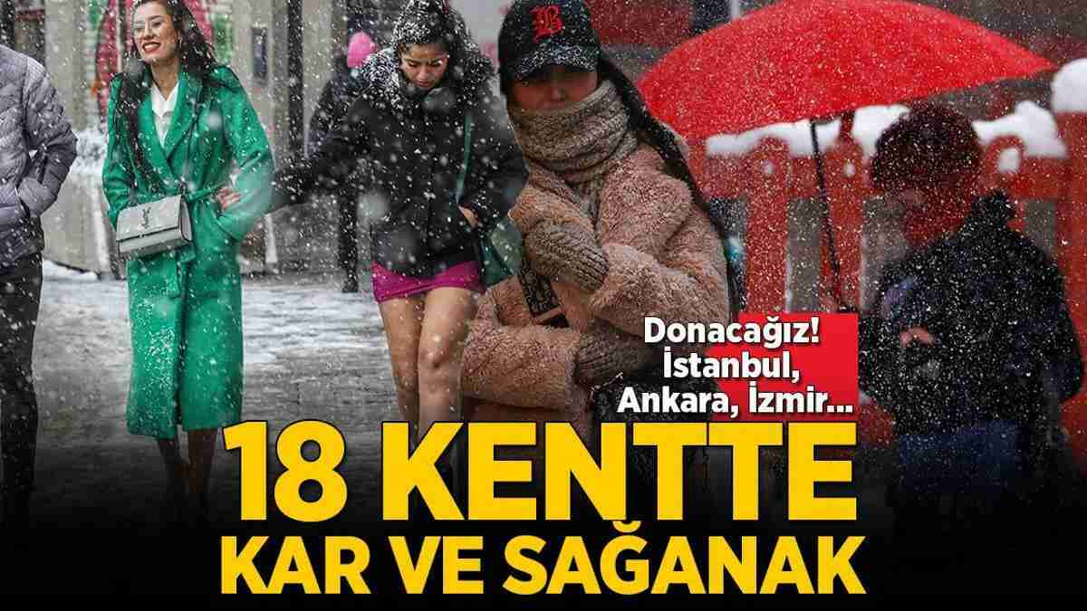 Meteoroloji'den uyarı! Sağanak ve kar yağışı mı gelecek?